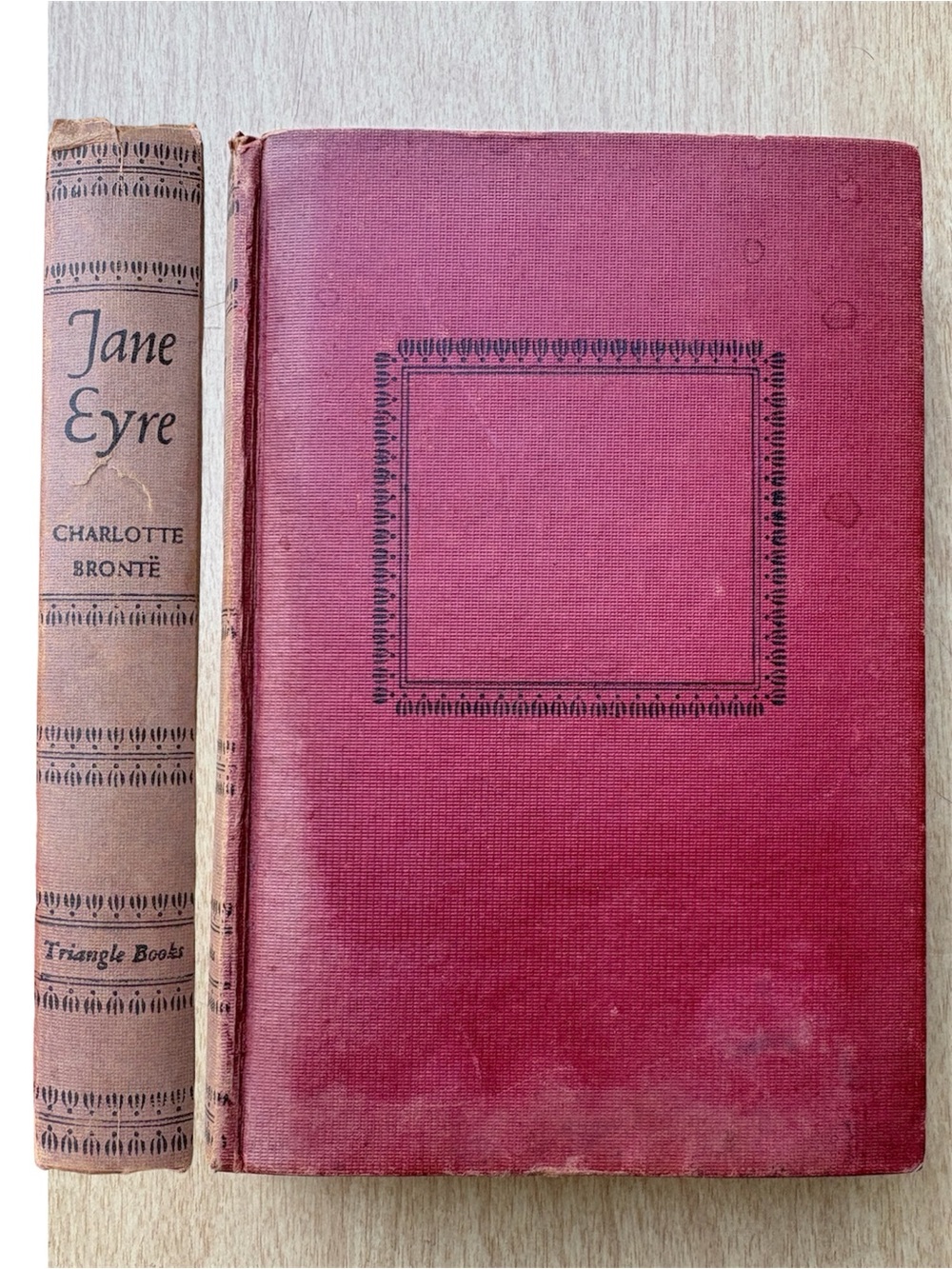 Jane Eyre Vintage 1943 Hardcover Book By Charlotte Brontë